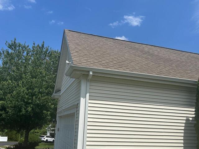 Gutter Installation in Oxford, CT - Before Photo