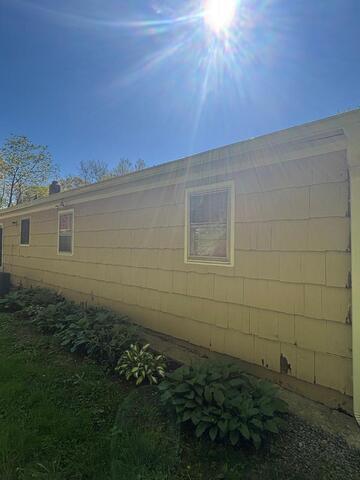 Siding Repair in Shelton, CT - Before Photo