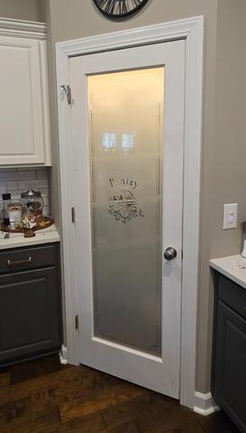 Upgraded the Pantry Door