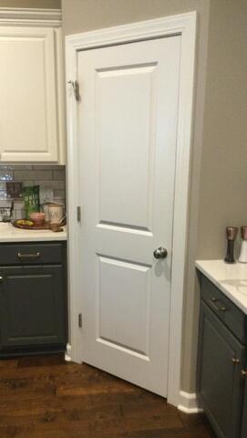 Upgraded the Pantry Door