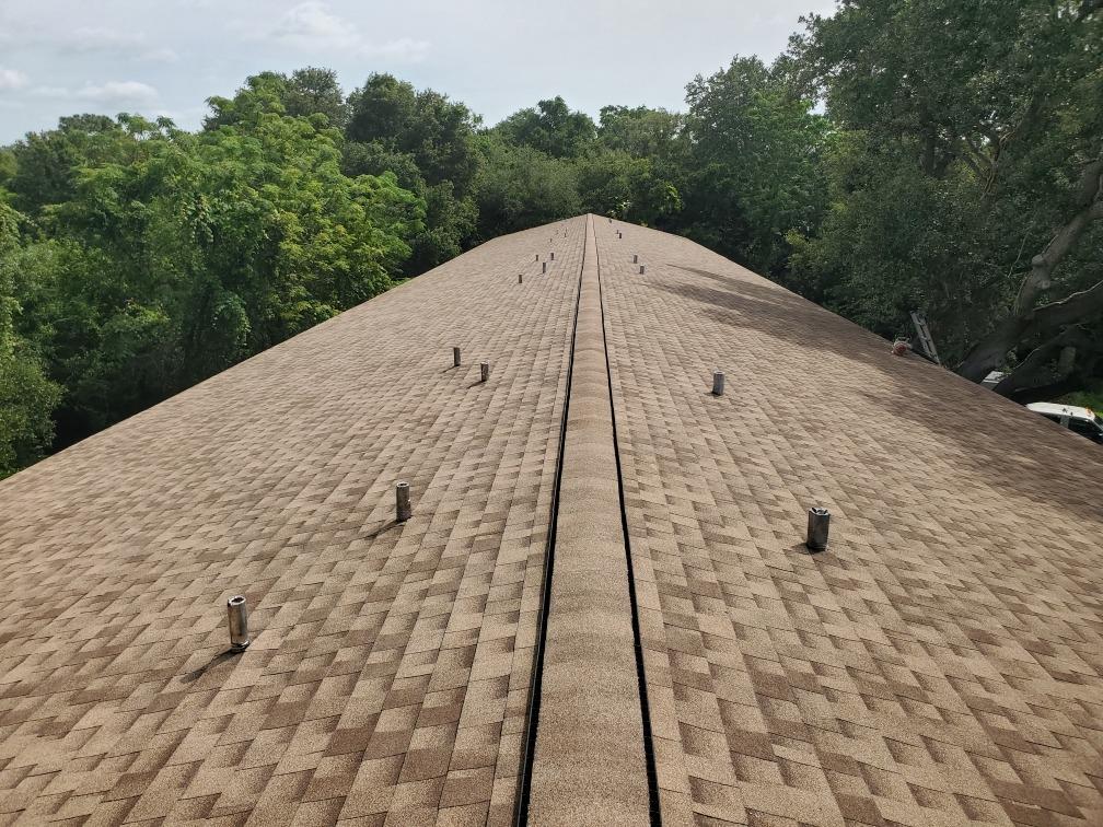 Albright Roofing & Contracting Before & After Photo Set Shingle Roof