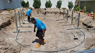 Above-Ground Pool Installation in Brick Township, NJ