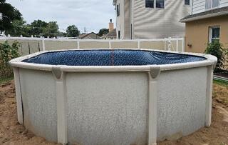 Above-Ground Pool Install in South River, NJ