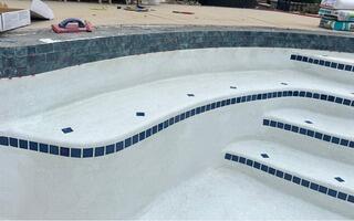 Pool Renovation Tile & Coping