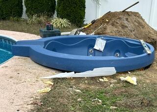 Spill-Over Spa Addition in Toms River, NJ