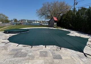 In-Ground Pool Opening in Oceanport, New Jersey