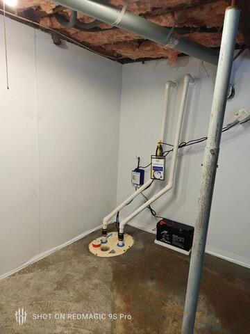 Combating Water in a Basement with the TripleSafe Sump Pump in Cornwall on Hudson, NY - After Photo