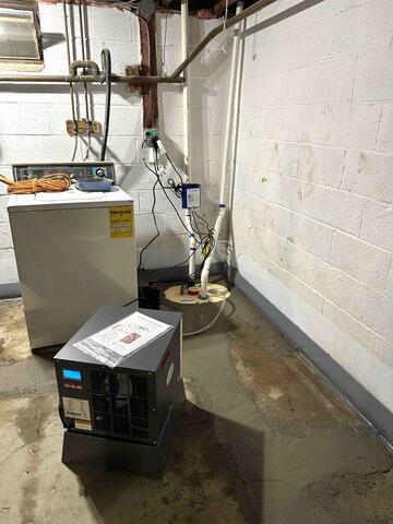 Combating Water Intrusion with a TripleSafe Sump Pump in Chester, NY - After Photo