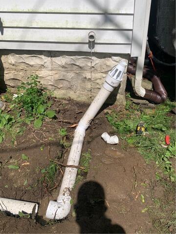IceGuard Discharge Line System Installation in Sterling Forest, NY - Before Photo
