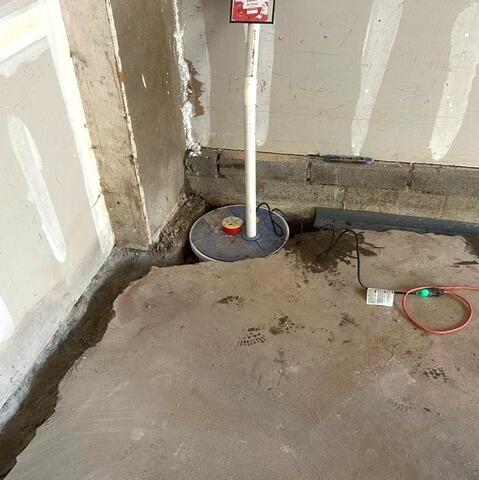 Helping a Basement Stay Dry in Suffern, NY