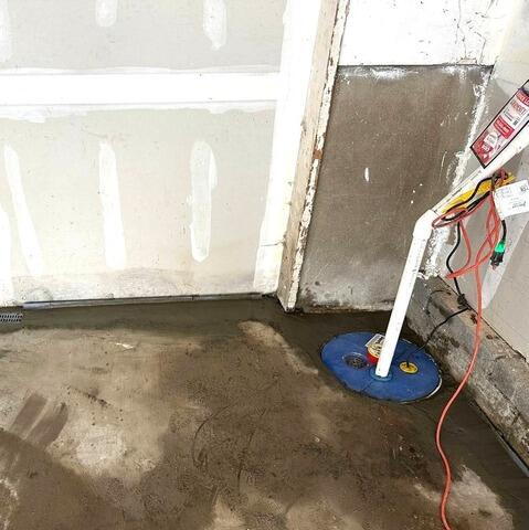 Helping a Basement Stay Dry in Suffern, NY