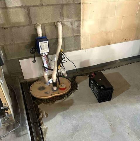 Installing a TripleSafe Sump Pump System in Beacon, NY