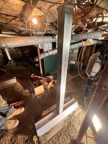 Stabilizing a Crawl Space in Dover Plains, NY