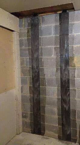 Stabilizing a Concrete Wall in New Paltz, NY