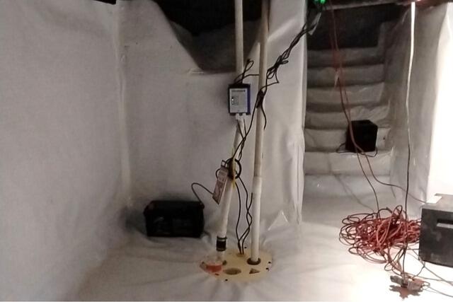 Encapsulating a Crawl Space and Protecting it From Floods in Livingston Manor, NY - After Photo