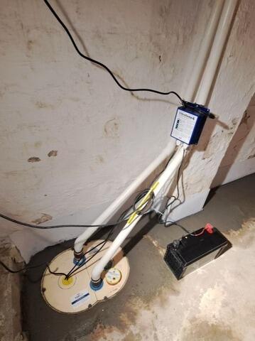 Installing a Full Waterproofing System in Wappingers Falls, NY - After Photo