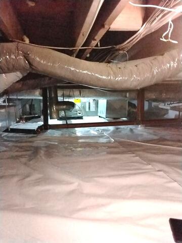 Encapsulating A Crawl Space in Rock Hill, NY - After Photo
