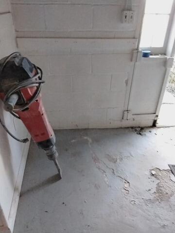 Protecting a Basement from Floods in Poughkeepsie, NY - Before Photo