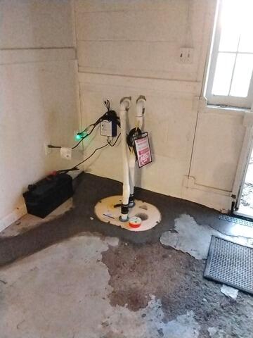 Protecting a Basement from Floods in Poughkeepsie, NY - After Photo
