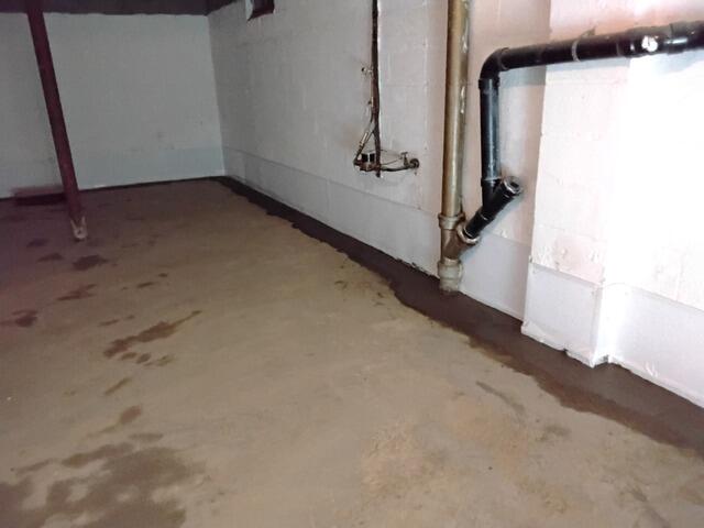 Combating Leaky Basement Walls in Cornwall On Hudson, NY - After Photo