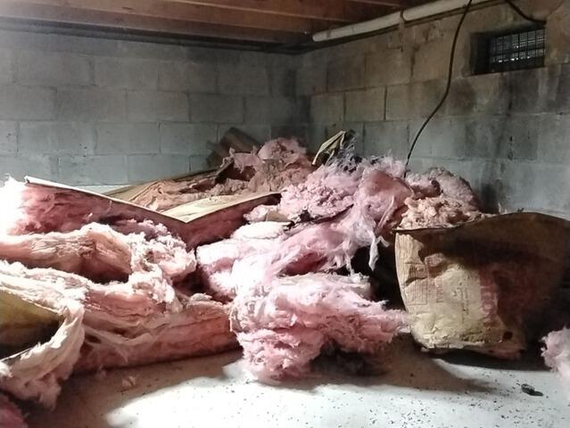 Insulating a Crawl Space in Campbell Hall, NY - Before Photo
