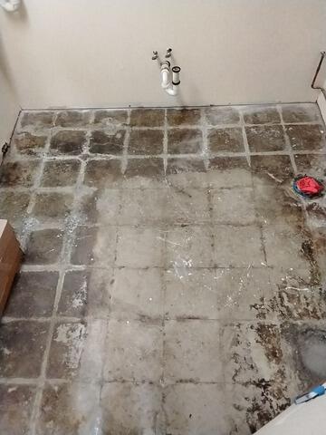 Transforming a Floor Inside a Basement in Highland, NY - Before Photo