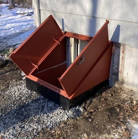 Replacing a Basement Entryway in Beacon, NY
