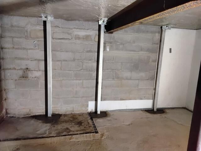 Repairing a Failing Foundation Wall in New Paltz, NY - After Photo