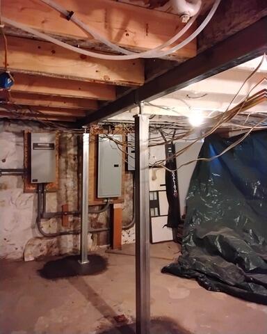 Fixing a Sagging Floor in Pine Bush, NY