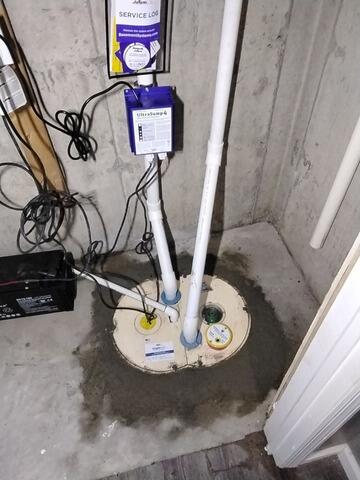 Replacing a Faulty Sump Pump with a Reliable Solution in New Windsor, NY - After Photo