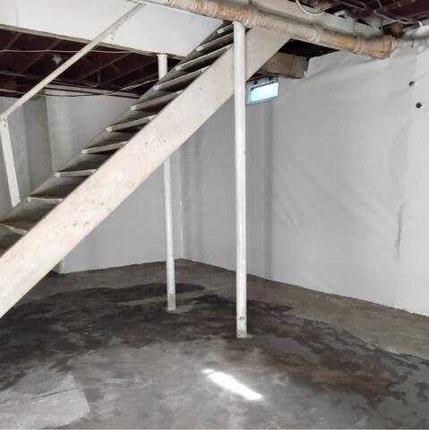 Waterproofing Leaky Basement Walls in Newburgh, NY - After Photo