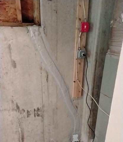 Repairing a Wall Crack in New Windsor, NY - After Photo