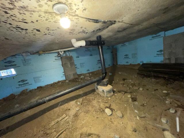 Sealing off a Crawl Space in Warwick, NY