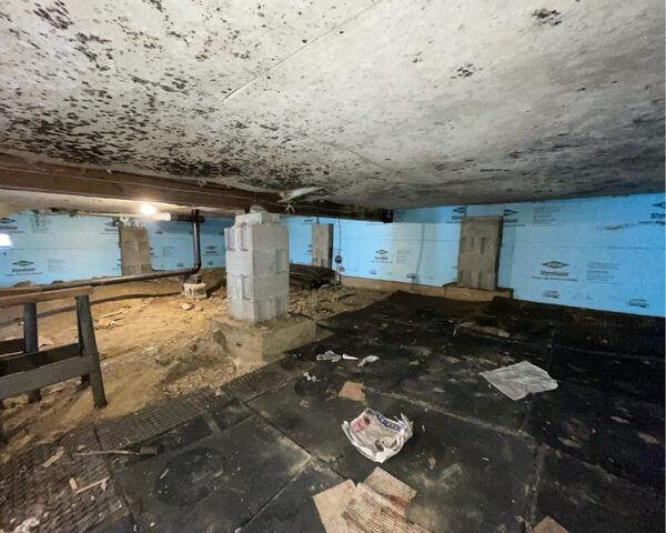 Transforming and Insulating a Crawl Space in Warwick, NY