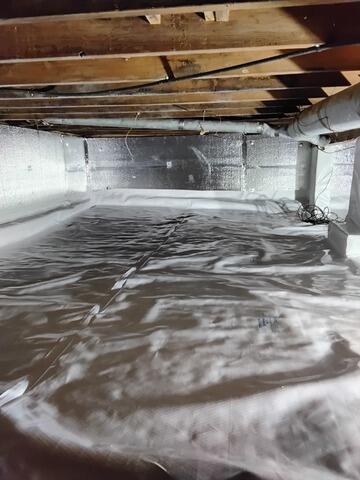 Transforming and Insulating a Crawl Space in Newburgh, NY - After Photo