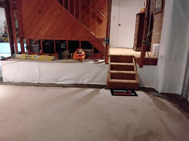 Combating Wet Basement Walls in Tuxedo Park, NY - After Photo