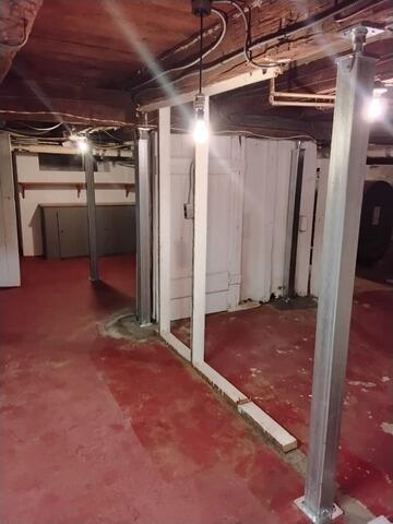 Stabilizing a Basement in New Paltz, NY - After Photo