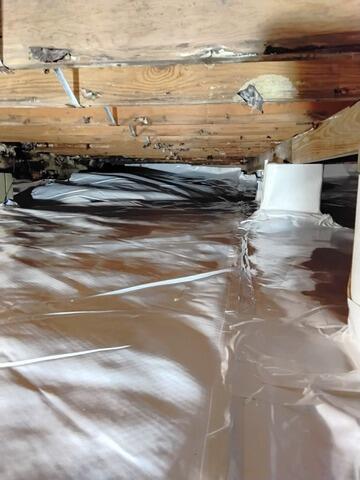 Encapsulating a Crawl Space in Gardiner, NY - After Photo