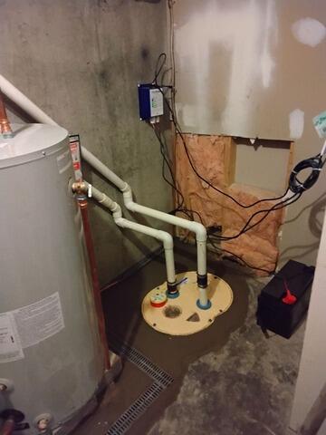 Protecting a Basement from Floods in Newburgh, NY - After Photo