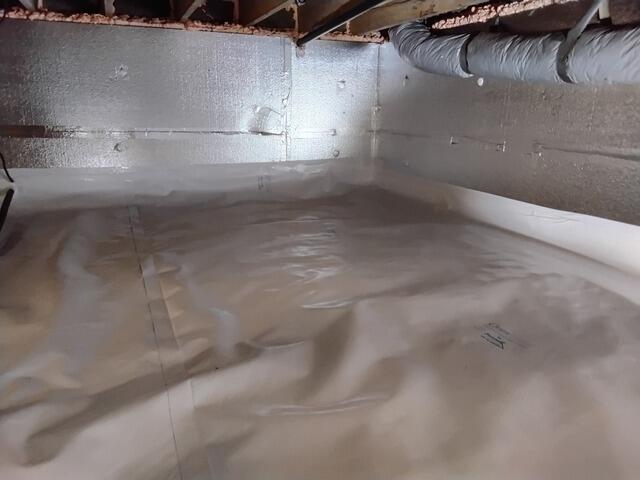 Sealing and Insulating a Crawl Space in Warwick, NY - After Photo