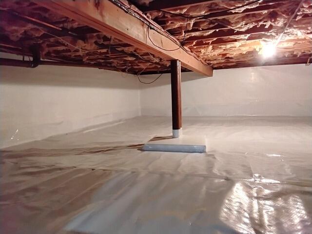 Sealing Off a Crawl Space in New City, NY - After Photo