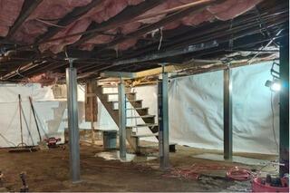 Restoring Structural Integrity in a Crawl Space in Walden, NY