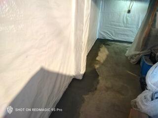 Waterproofing a Basement with CleanSpace and WaterGuard in New Windsor, NY