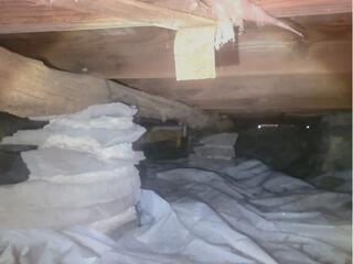 Sealing Off and Stabilizing a Crawl Space in Glen Spey, NY