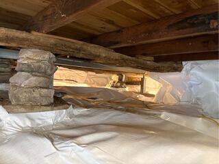 Sealing Off and Stabilizing a Crawl Space in Glen Spey, NY
