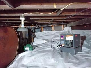 Encapsulating and Insulating a Crawl Space in Warwick, NY