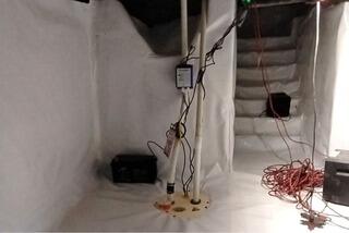 Encapsulating a Crawl Space and Protecting it From Floods in Livingston Manor, NY