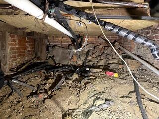 Encapsulating a Dirt Crawl Space in Goshen, NY