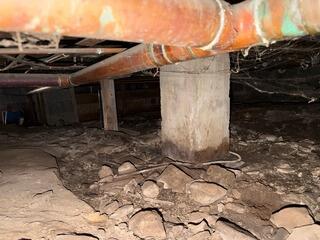 Uplifting a Sagging Crawl Space in Highland, NY