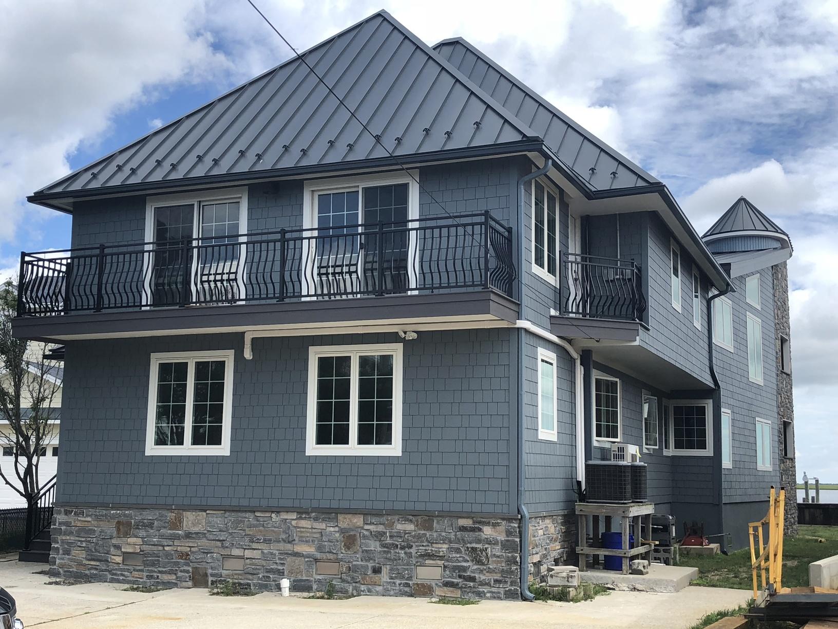 Global Home Improvement Before & After Photo Set Fiber Cement Siding